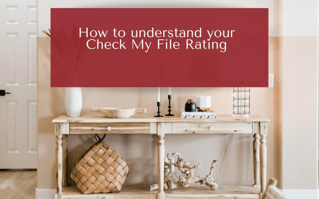 How to understand your Check My File Rating