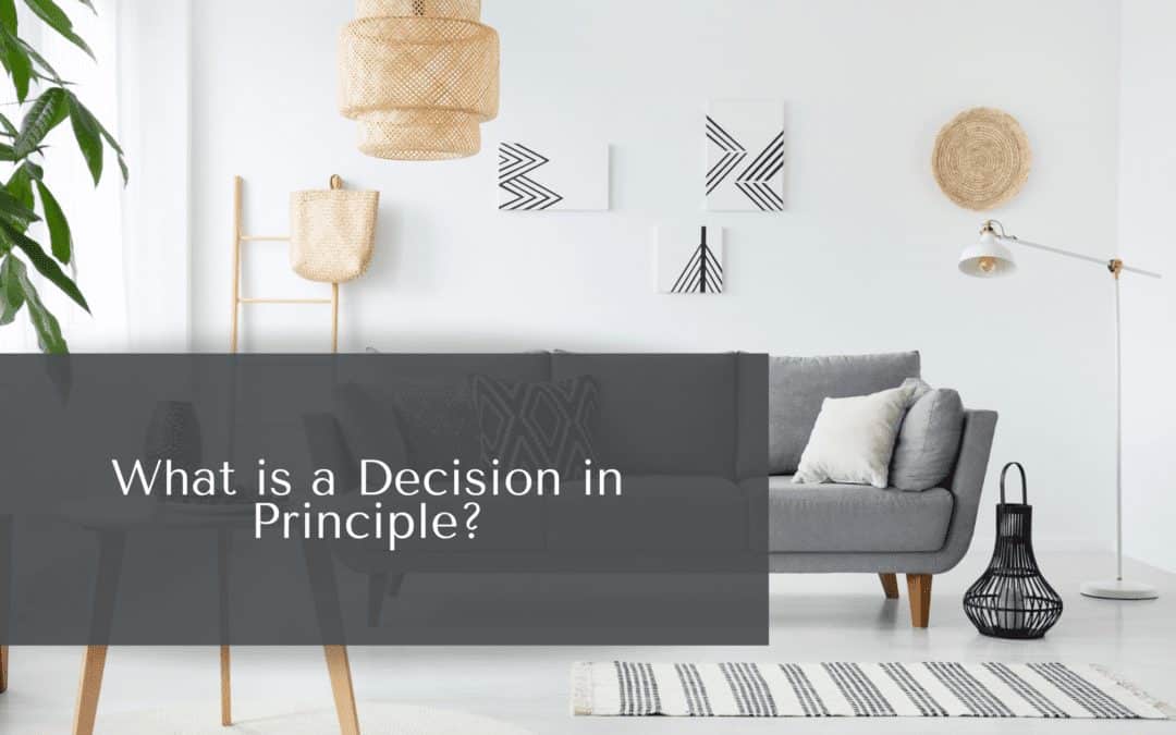 What is a Decision in Principle