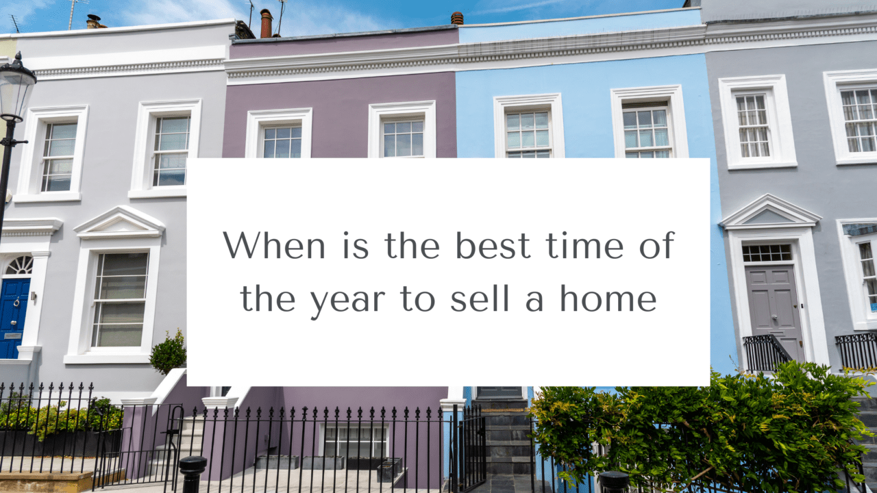 When is the best time of the year to sell a home Yes Mortgage Services