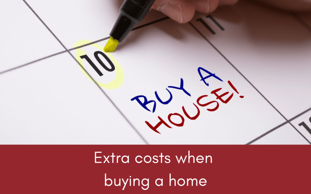 Extra costs when buying a home